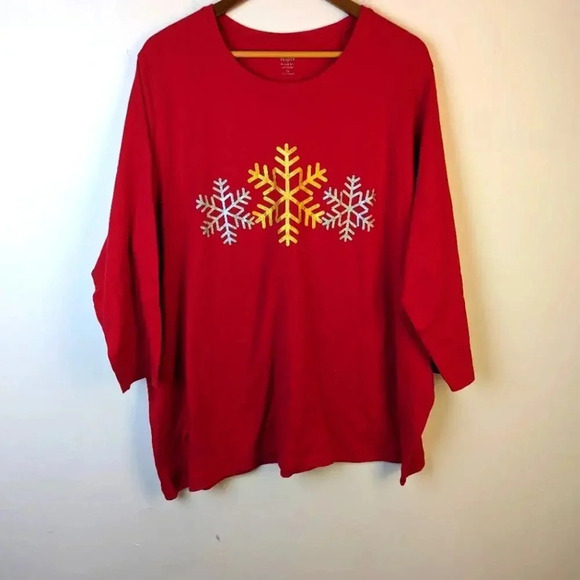 Kim Rogers Snowflake Shirt - 3XL - Picture 1 of 3